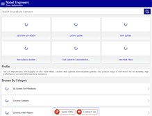 Tablet Screenshot of nobelengineers.com